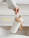TinkerTot officially authorized Snoopy Ceramic Double Drinking Travel Cup 560ml Item Picture